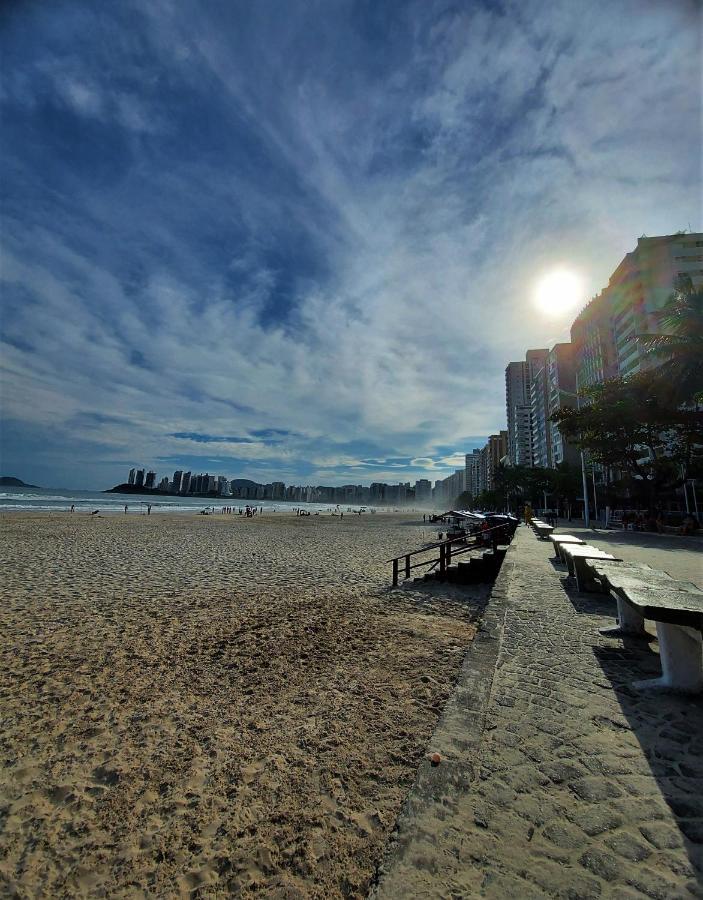 Apto Pe Na Areia Praia Das Pitangueiras - Centro Guarujá Buitenkant foto