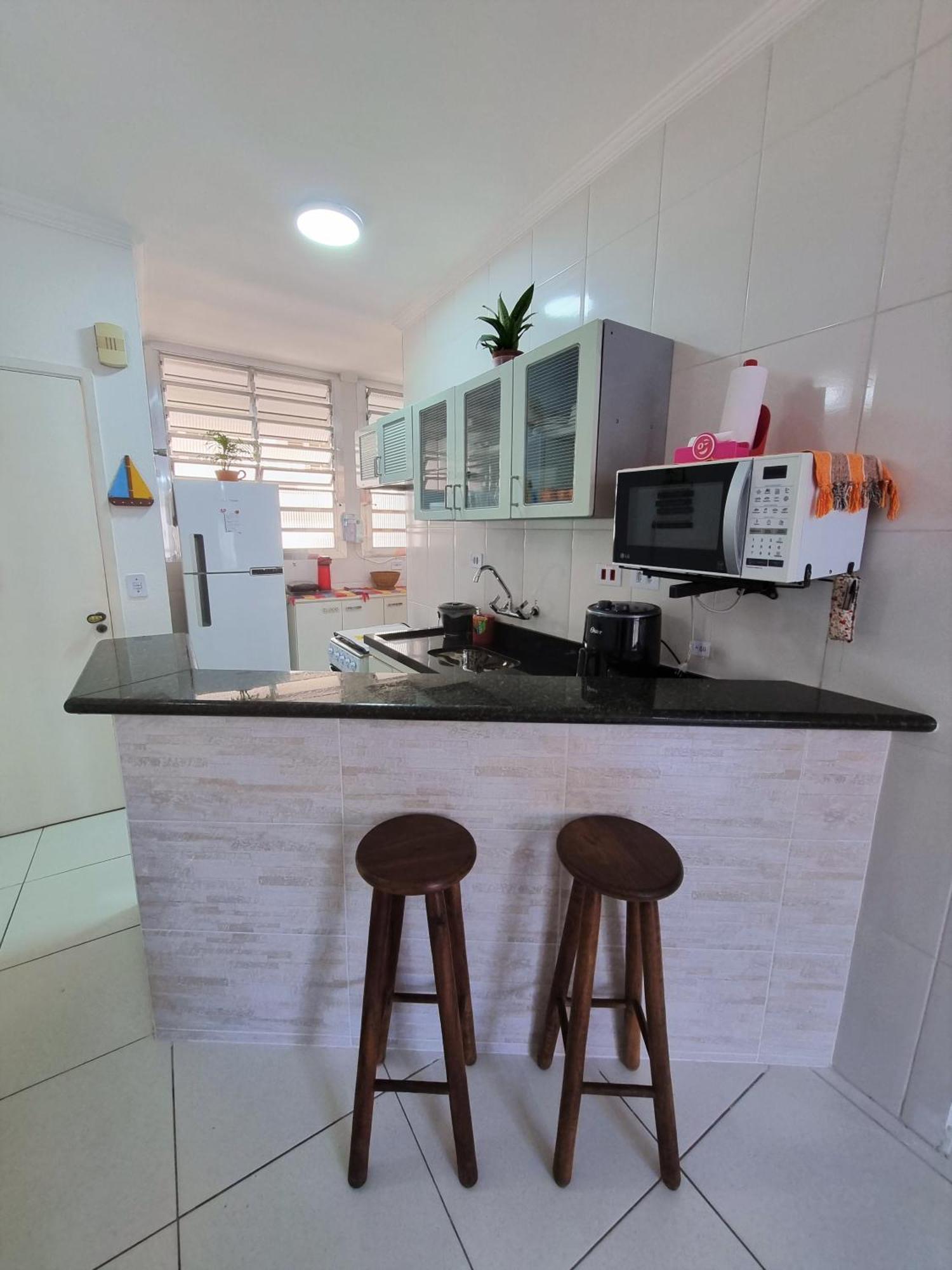 Apto Pe Na Areia Praia Das Pitangueiras - Centro Guarujá Buitenkant foto